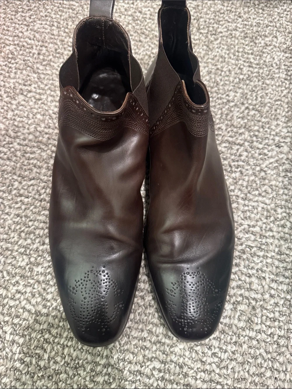 Roberto Cavalli Leather Boots
